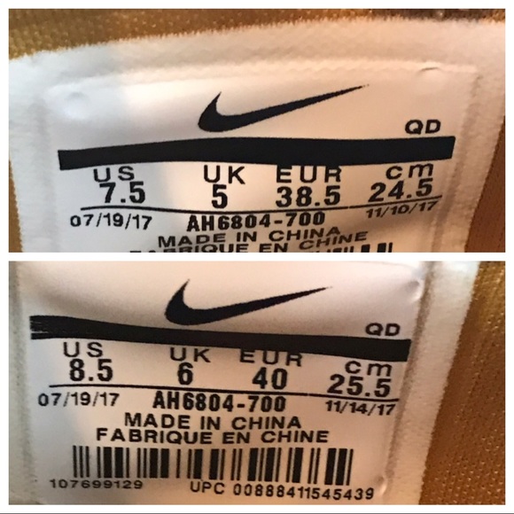 Nike Air Huarache City Low Elemental Gold - Picture 6 of 6